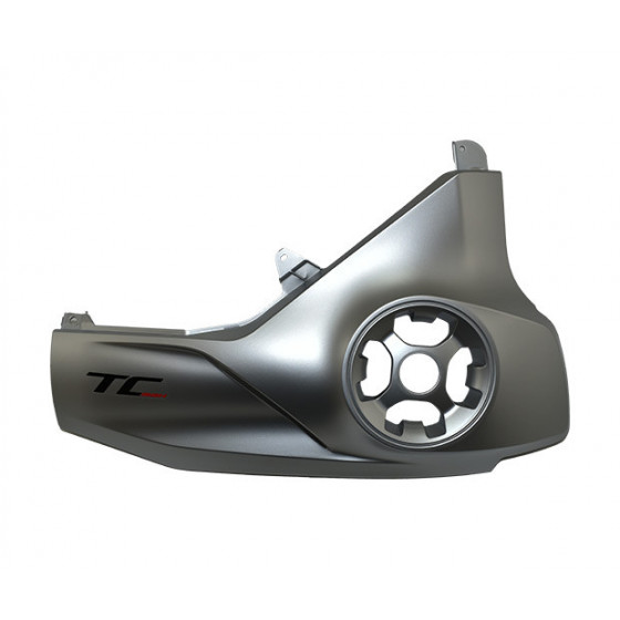 Carénage inférieur gauche gris clair TCMAX 95/TCMAX 85 Vmoto Super Soco - Pièces détachées d'origine - Petit prix