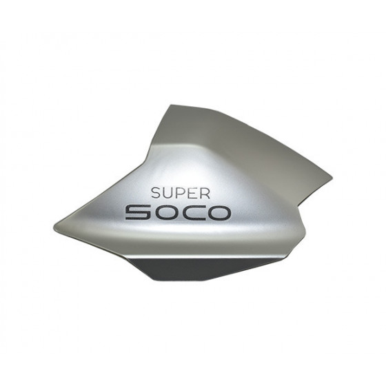 Carénage supérieur droit argent TCMAX 95/TCMAX 85 Vmoto Super Soco - Pièces détachées d'origine - Petit prix
