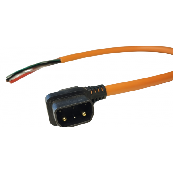 Câble de connexion de batterie, prise ronde CUX/TC/TSX/TS Vmoto Super Soco - Pièces détachées d'origine - Petit prix