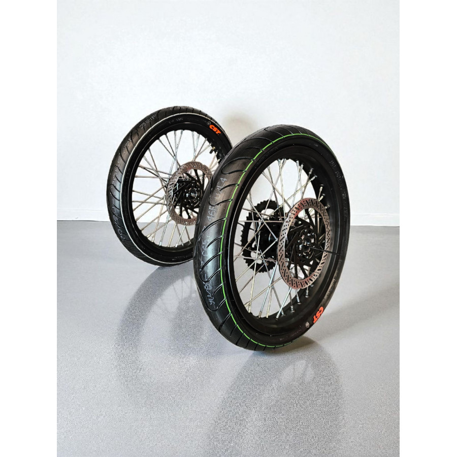 Kit Supermotard Talaria 5500 MX5 – Roues 17’’ complètes Pièce détachée TALARIA