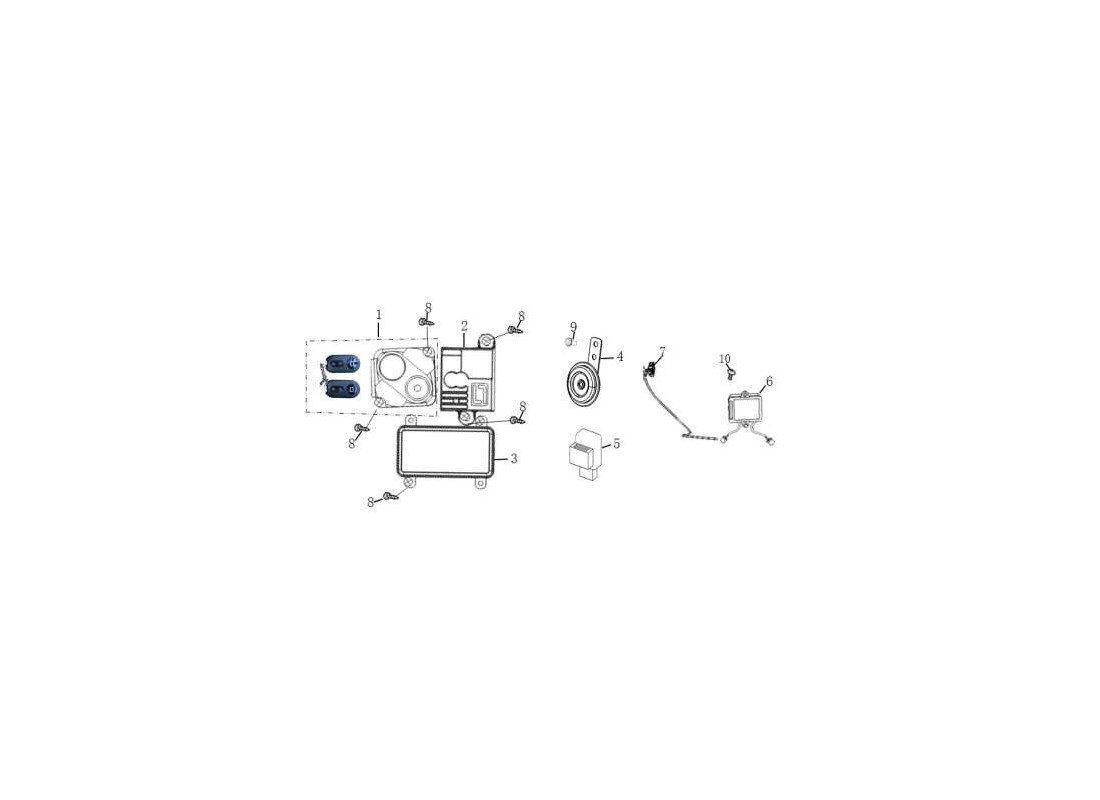 Pièce détachée Pièce électrique Super Soco TS Hunter