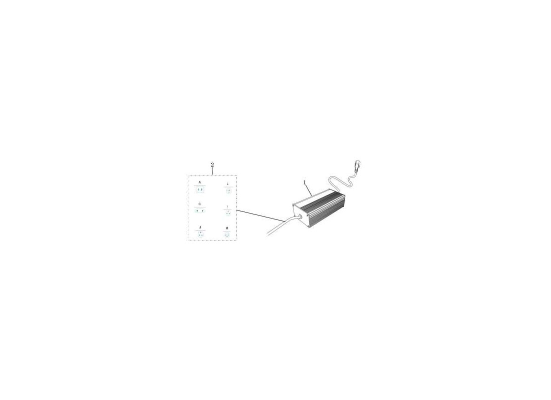 Pièce détachée Chargeur batterie Super Soco TS Hunter