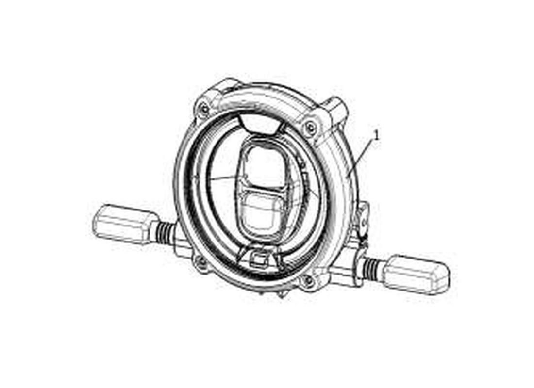 Pièce détachée Optique de phare avant Super Soco TC Max 2020 à 2025 Hunter