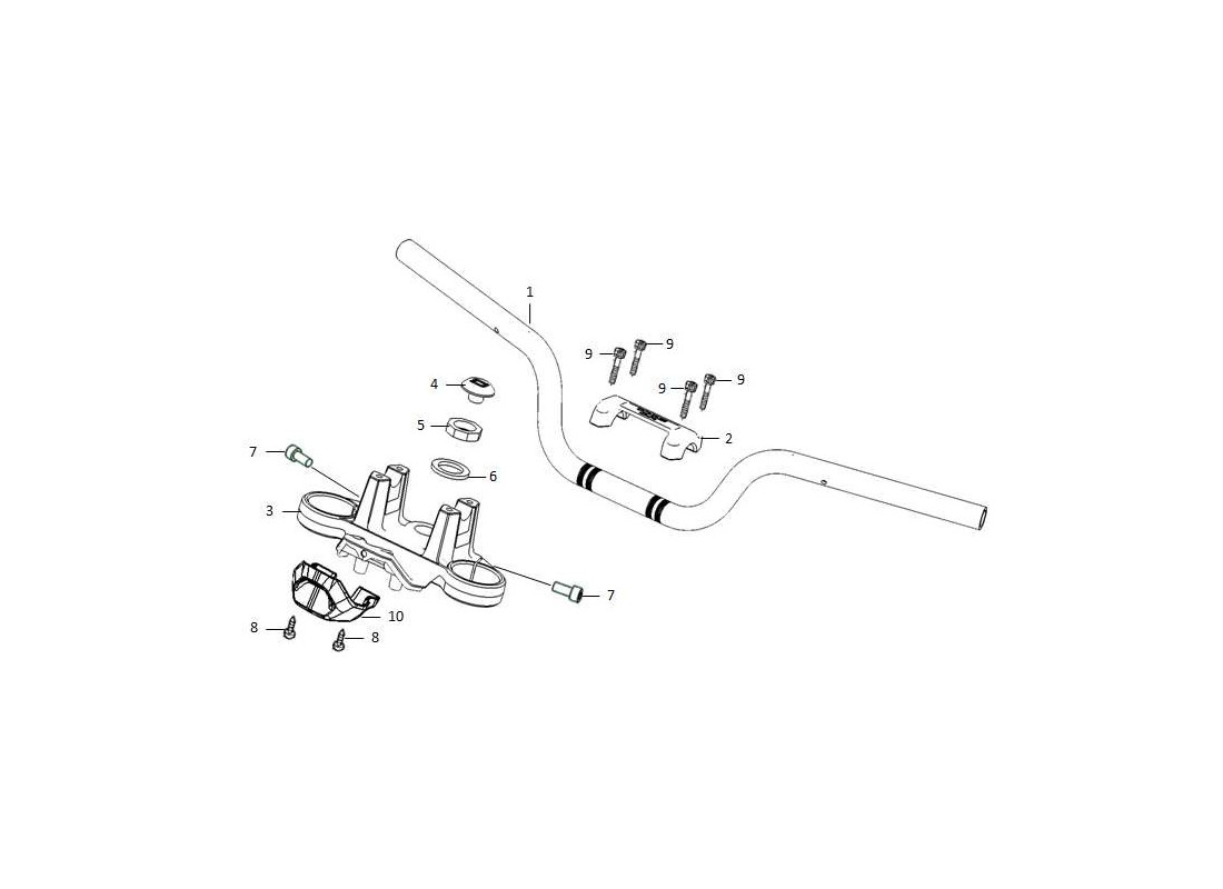Pièce détachée Guidon Super Soco TC Max 2020 à 2025 E-Pièces.com