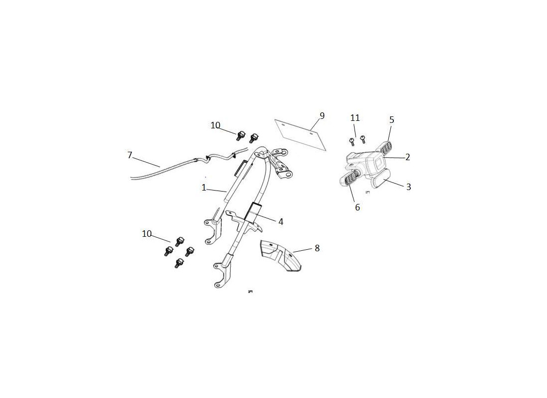 Pièce détachée Clignotant arrière & Feu arrière Super Soco TC Max 2020 à 2025