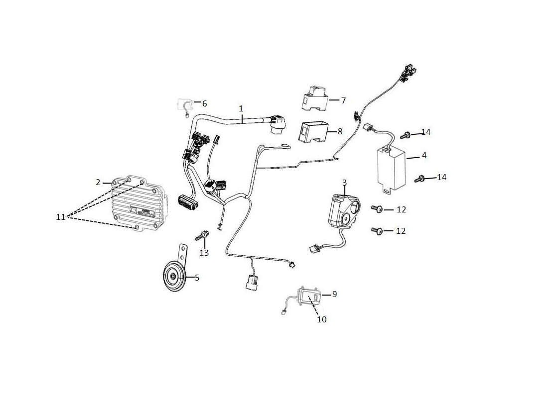 Pièce détachée Element électrique Super Soco TC Max 2020 à 2025