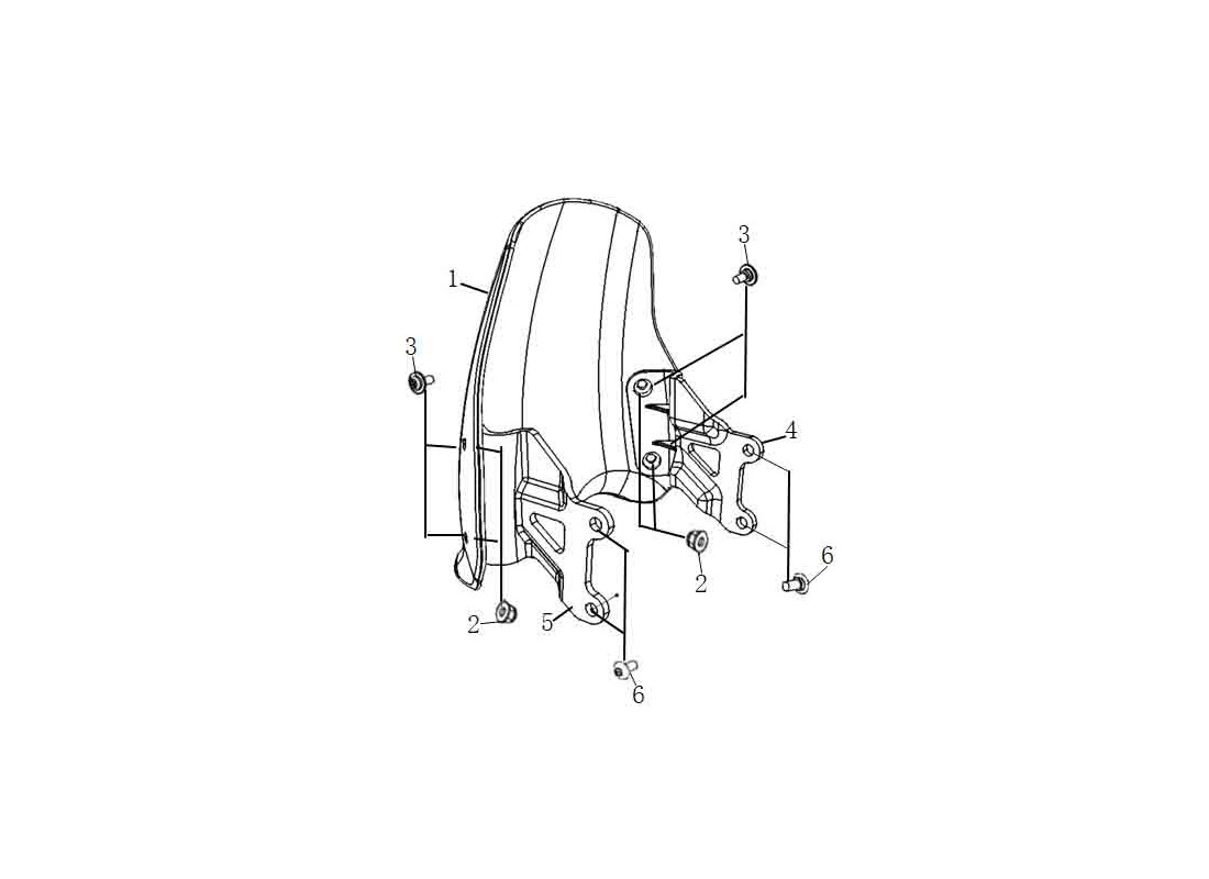 Pièce détachée Bulle Super Soco TC Wanderer Pro