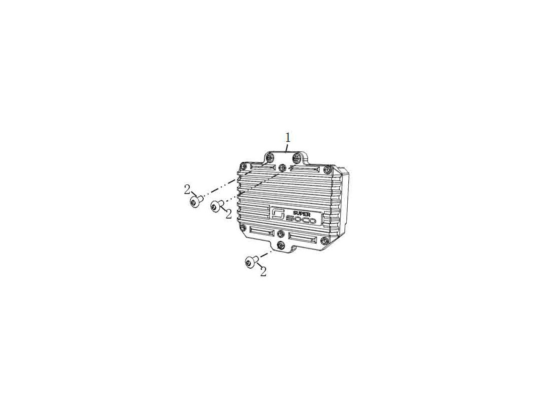 Pièce détachée Controleur Super Soco TC Wanderer Pro