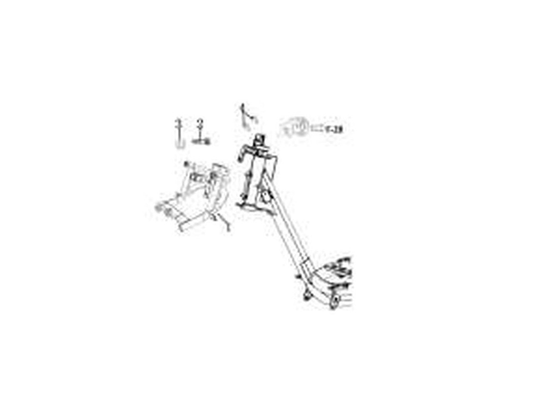 Pièce détachée Fixation avant Super Soco Vmoto CPX