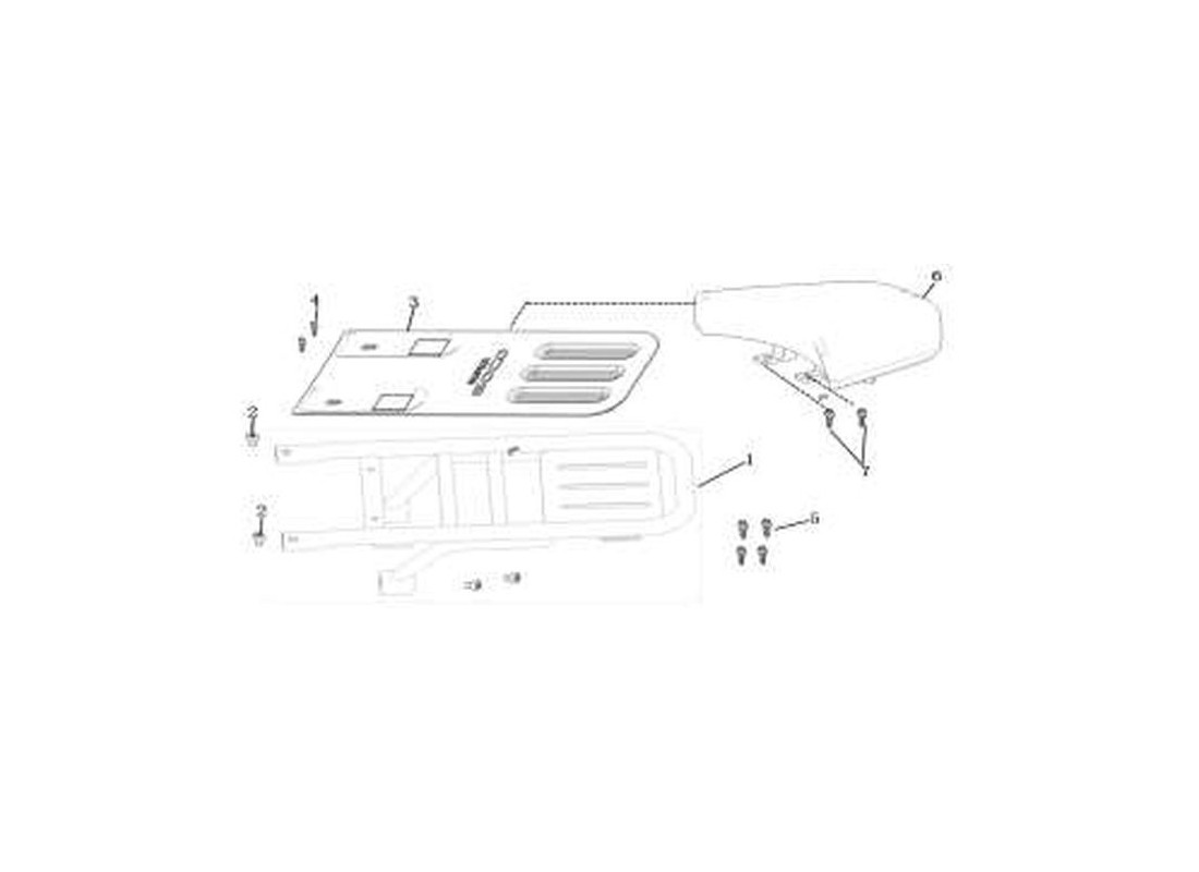 Pièce détachée Platine arrière Super Soco Vmoto CU Mini
