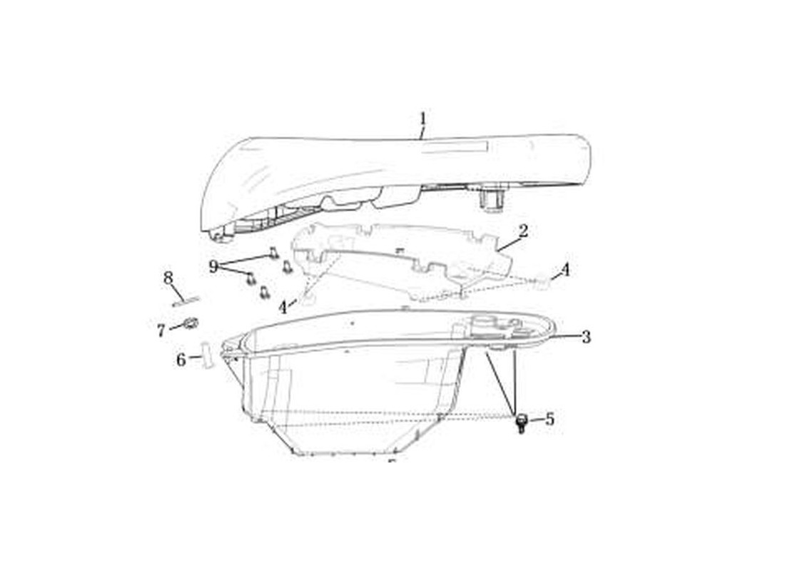 Pièce détachée Selle  Super Soco CUX