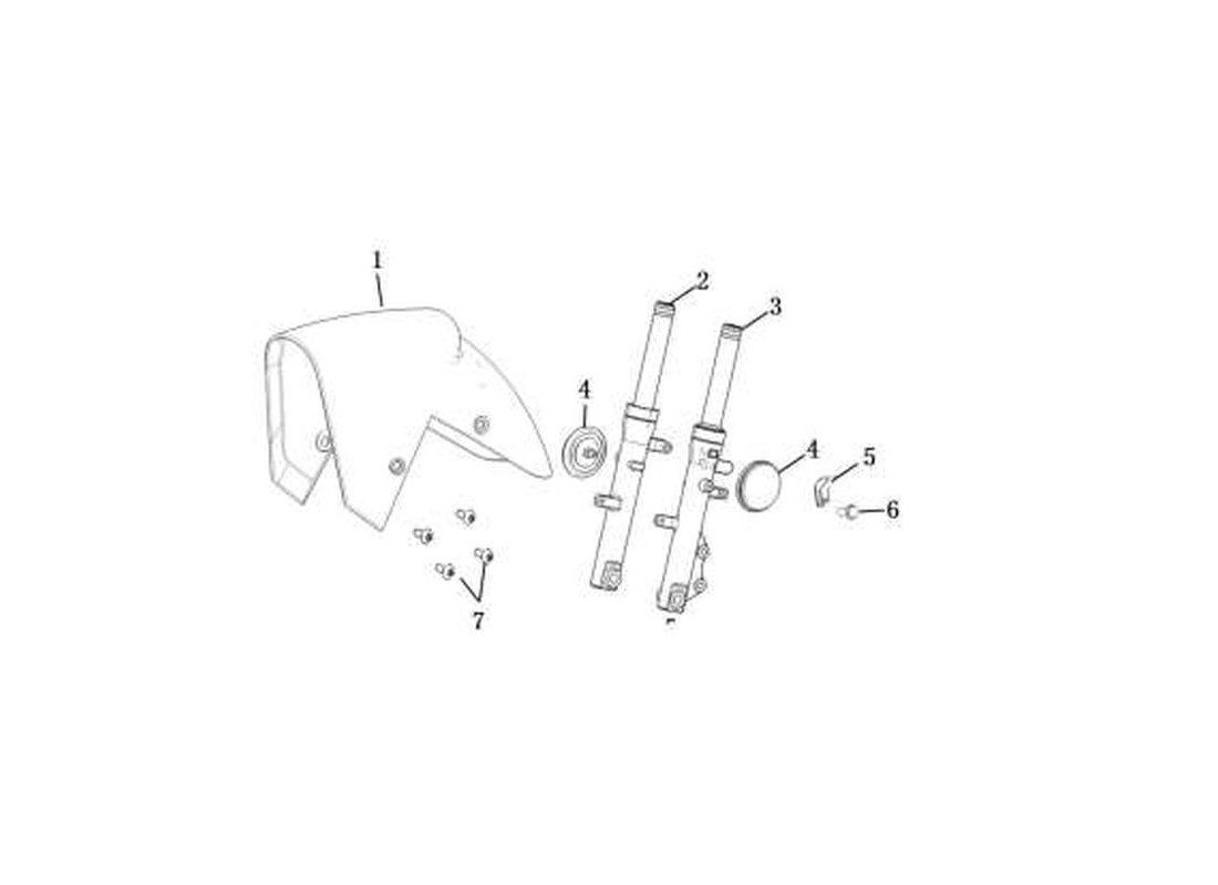 Pièce détachée Fourche avant Super Soco CUX